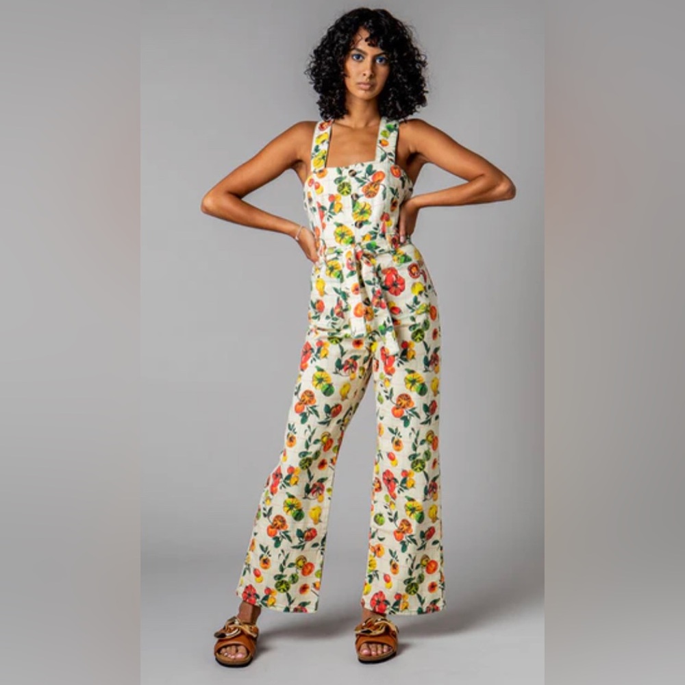 Rachel Antonoff sold out Clem jumpsuit in Family Heirlooms size 10